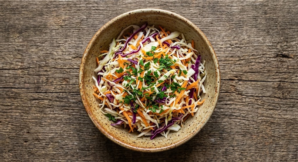 Lahana-havuç salatası
