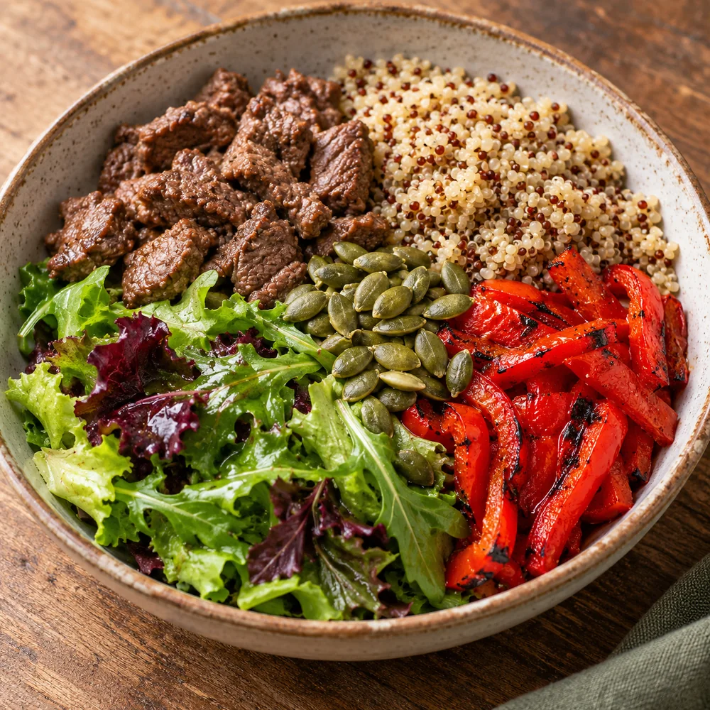 Dana & Kinoa Kabak Çekirdekli Bowl