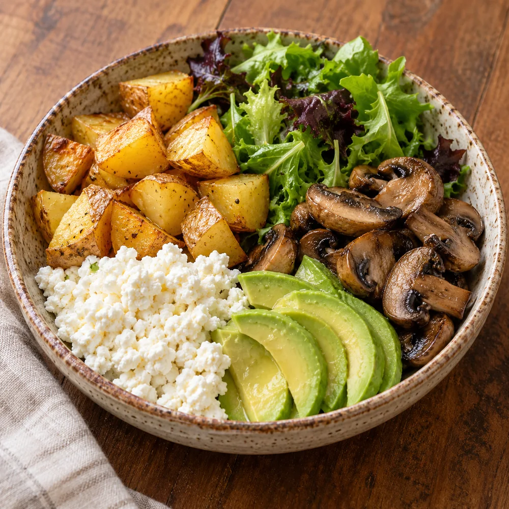 Lor & Fırın Patates Avokadolu Bowl