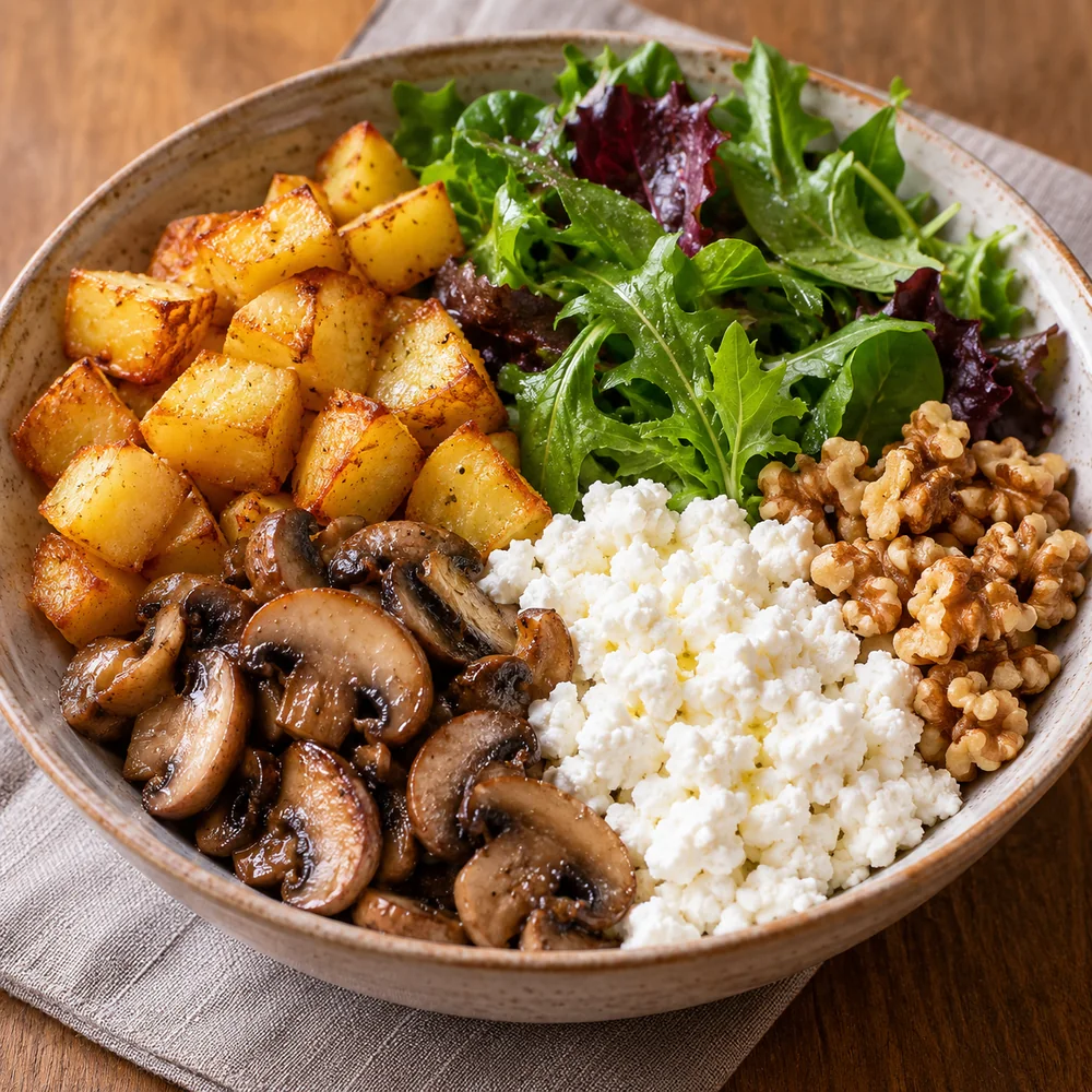 Lor & Fırın Patates Cevizli Bowl