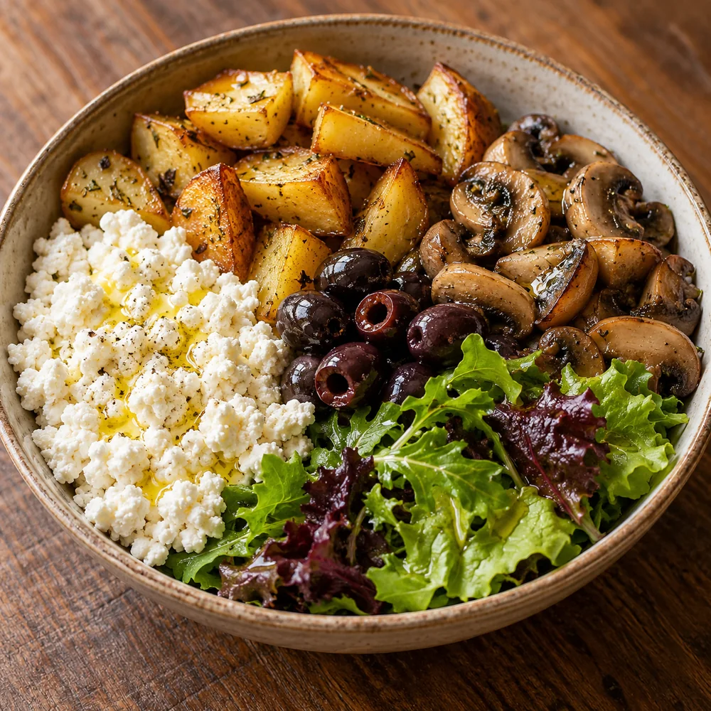 Lor & Fırın Patates Zeytinli Bowl