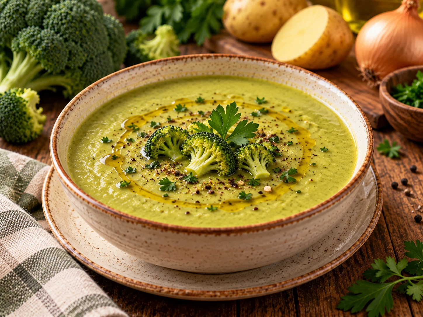 Brokoli çorbası