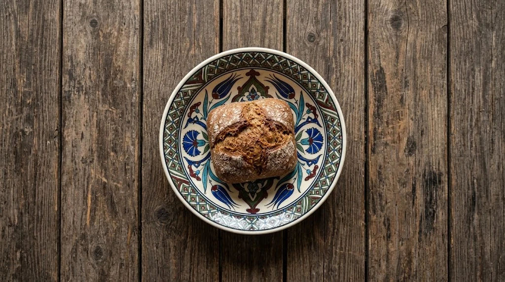 Ev Yapımı Tam Buğday Vegan Ekmeği 50 g