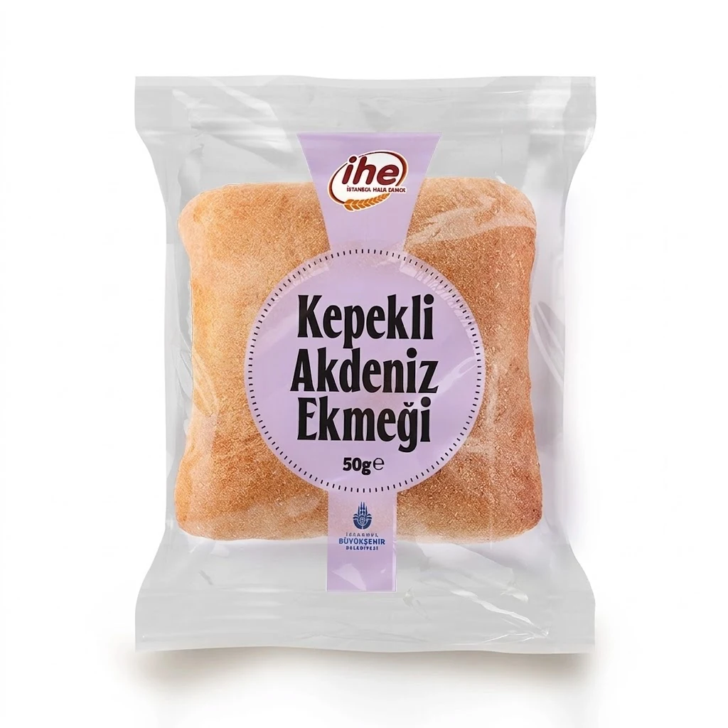 İHE Kepekli Akdeniz Ekmeği 50 g