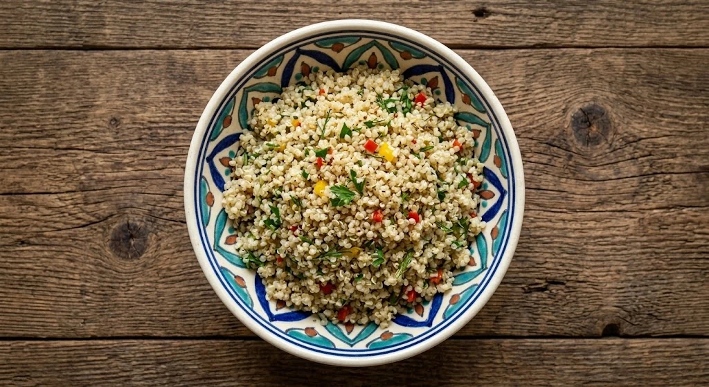 Kinoa pilavı