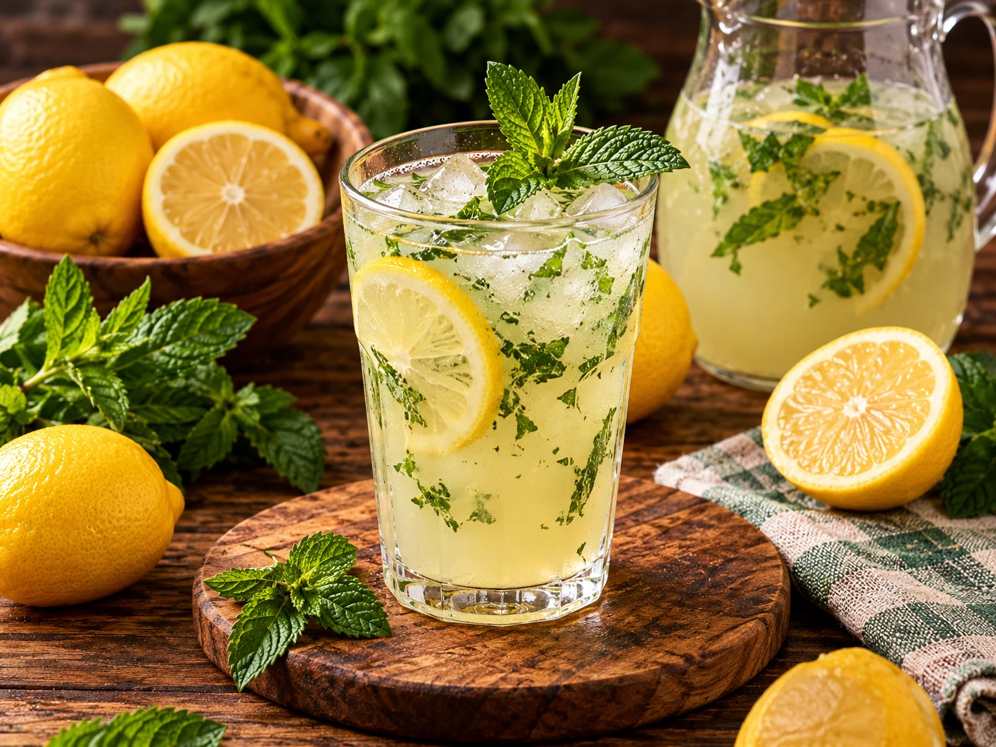 Limon-nane detoks suyu