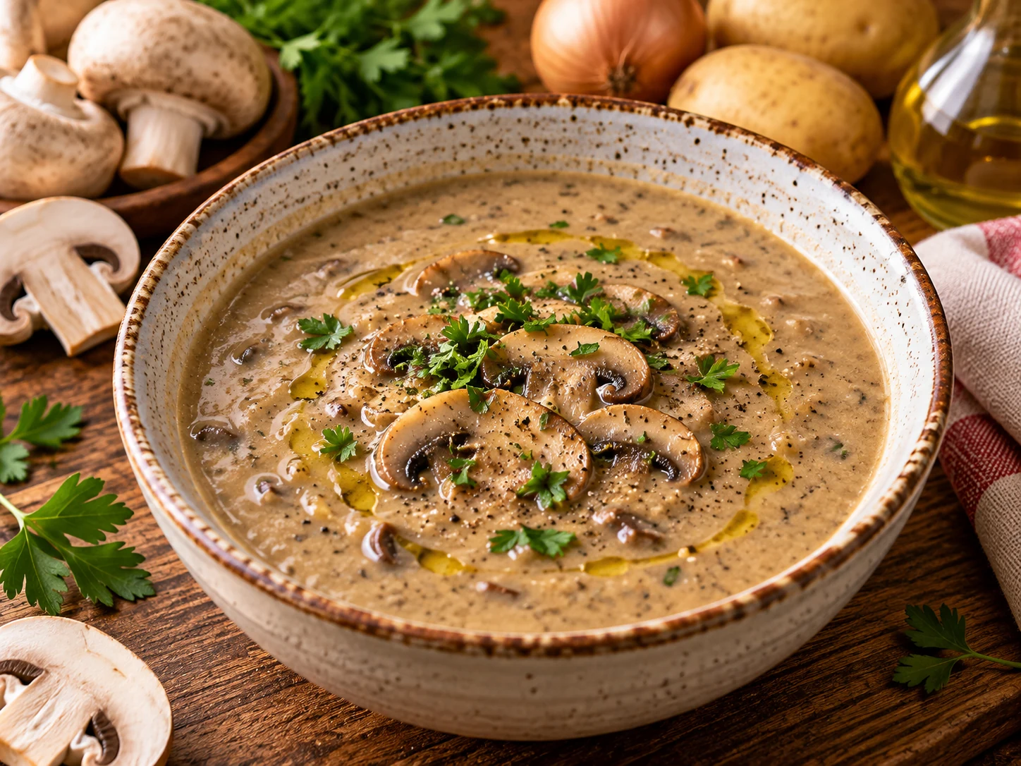 Mantar çorbası