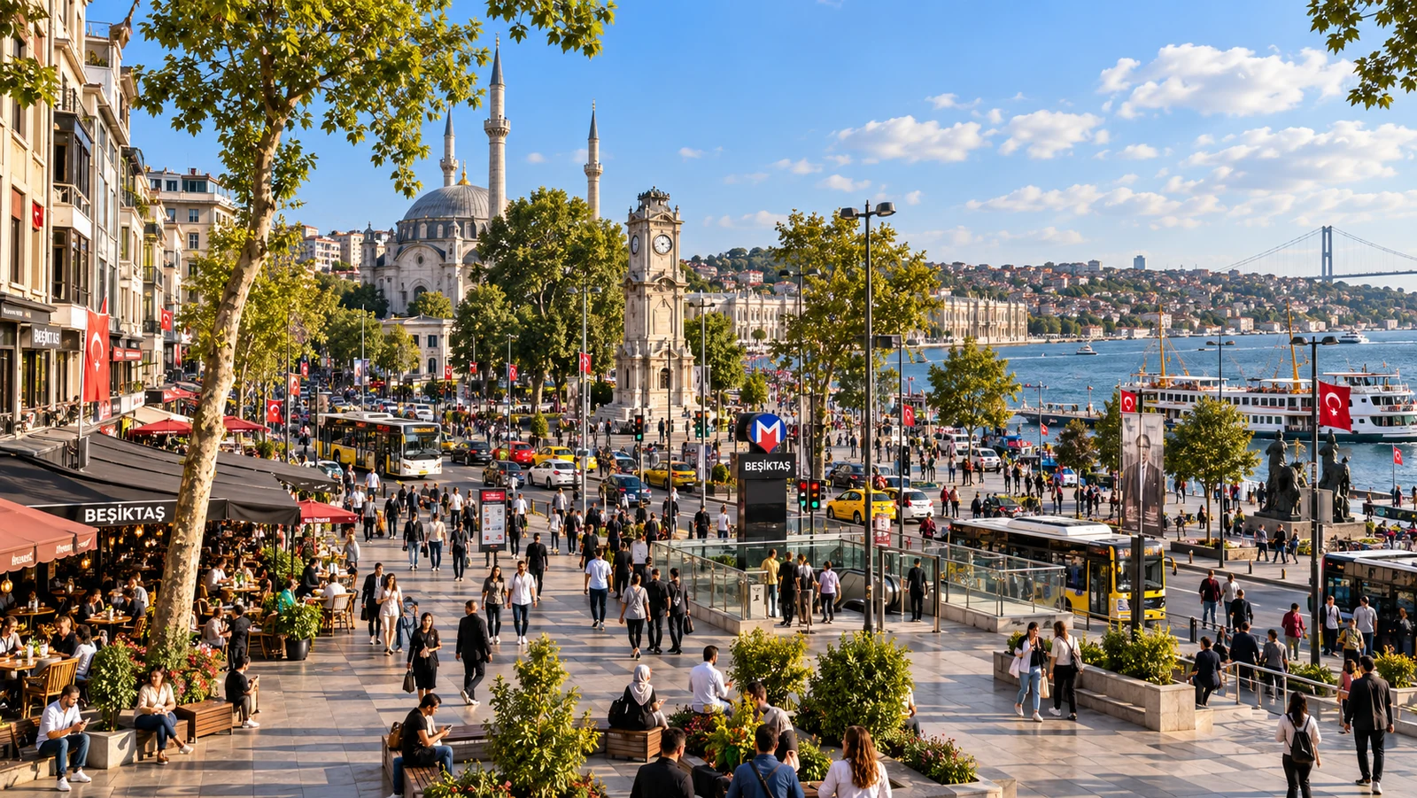 Beşiktaş İstanbul ev yemekleri hizmet bölgesi