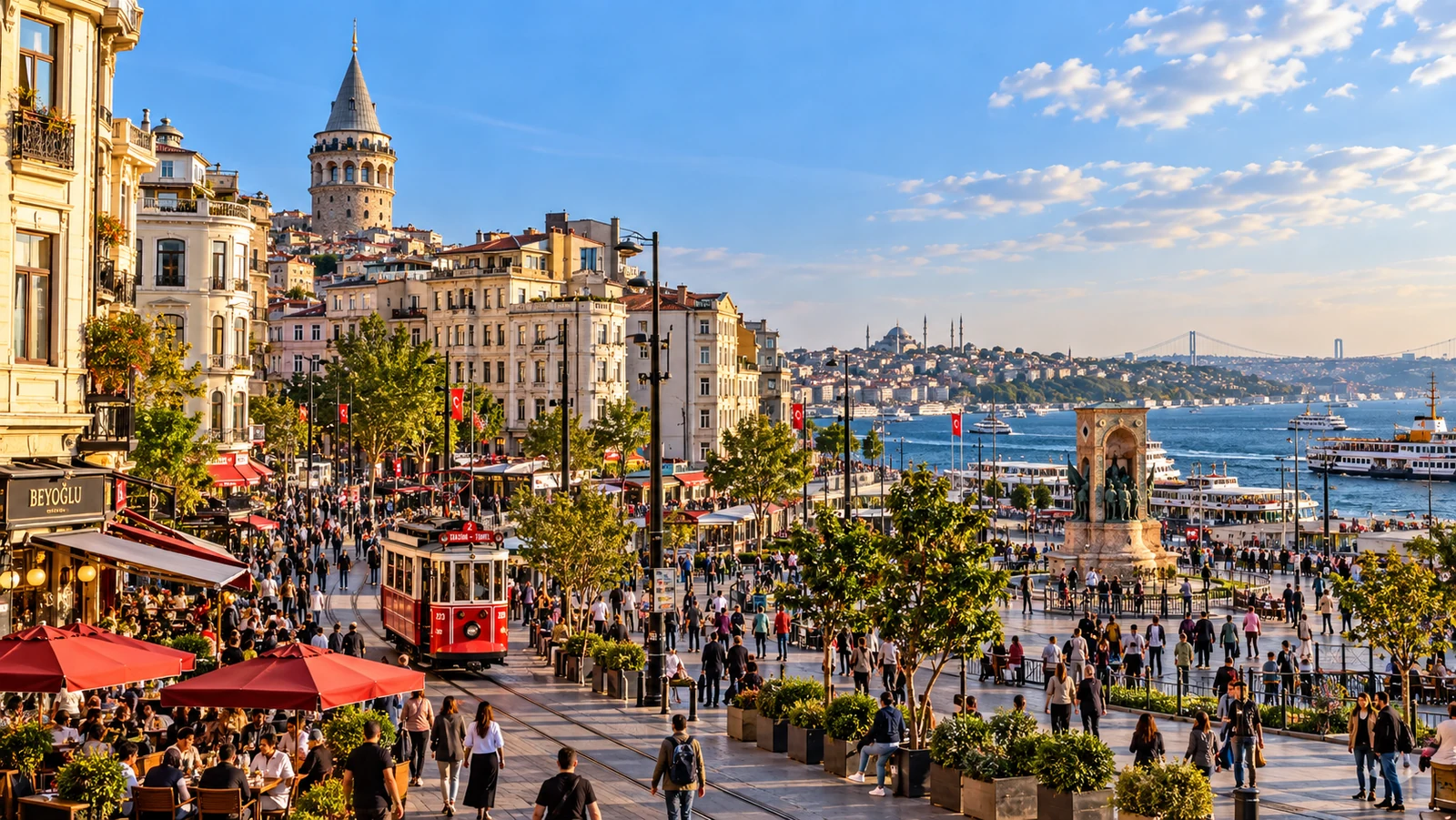 Beyoğlu İstanbul ev yemekleri hizmet bölgesi